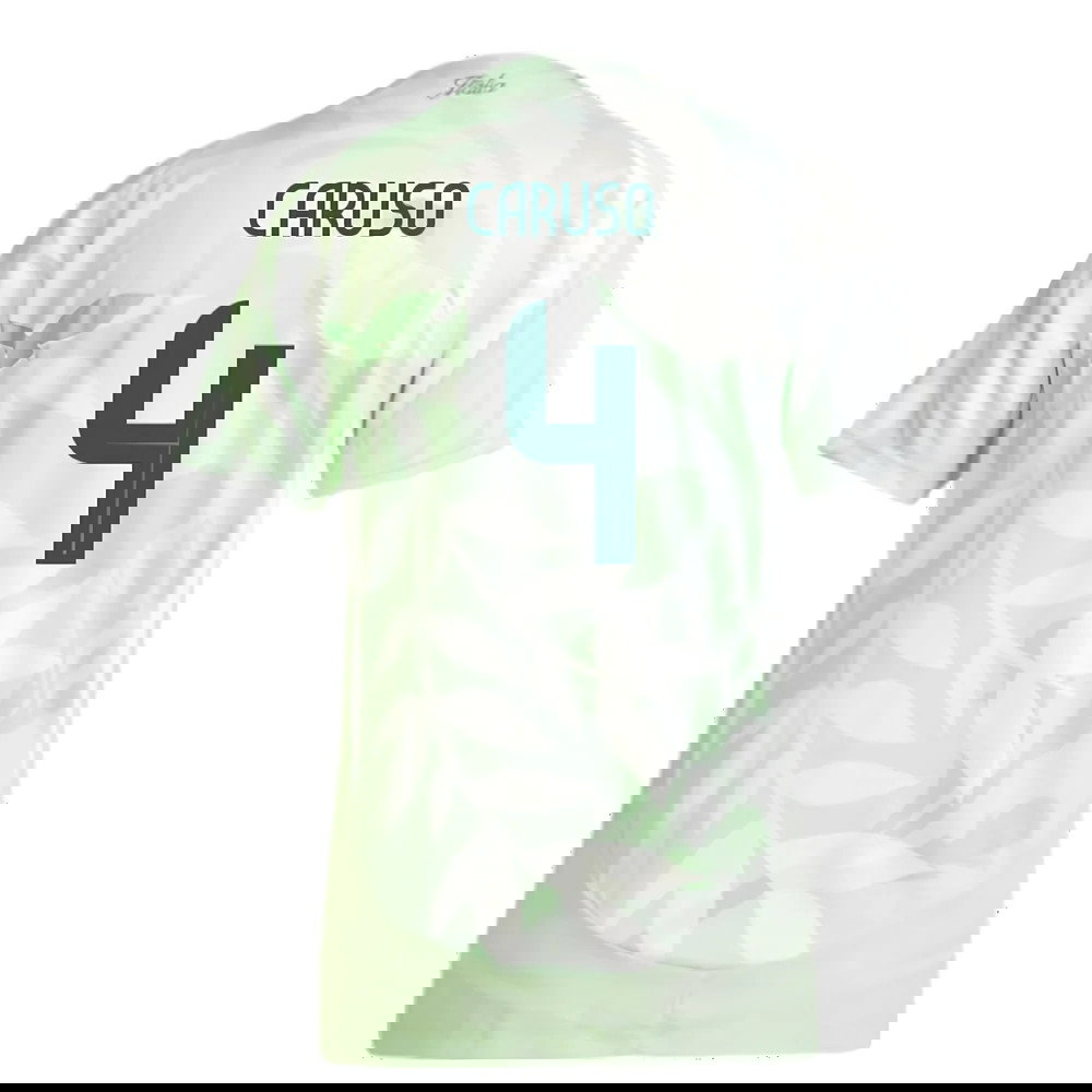 2025-2026 Italy Authentic Away (Womens Team) Shirt (Ladies) (Caruso 4)