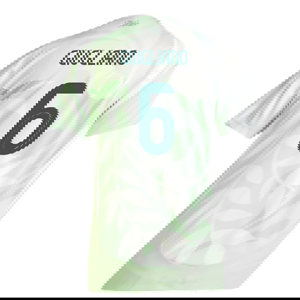 2025-2026 Italy Authentic Away (Womens Team) Shirt (Ladies) (Giugliano 6)