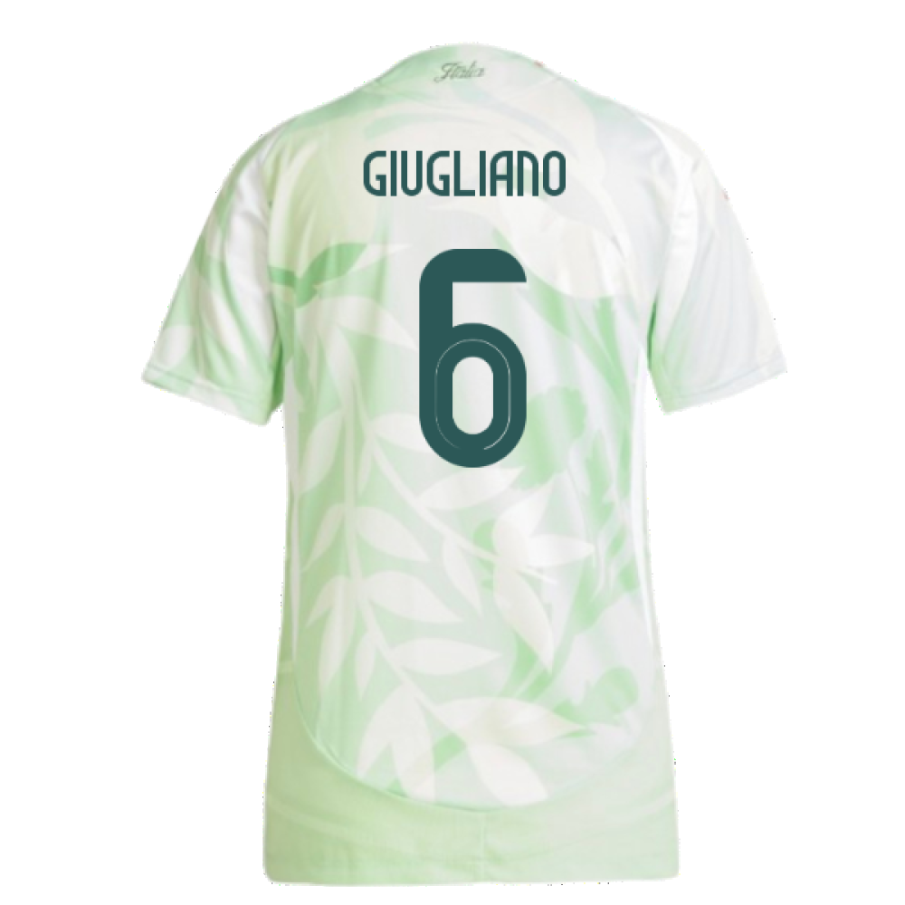 2025-2026 Italy Authentic Away (Womens Team) Shirt (Ladies) (Giugliano 6)
