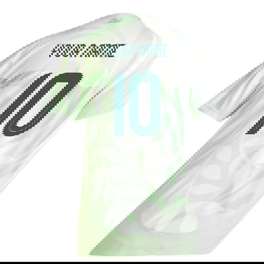 2025-2026 Italy Authentic Away (Womens Team) Shirt (Ladies) (Your Name)