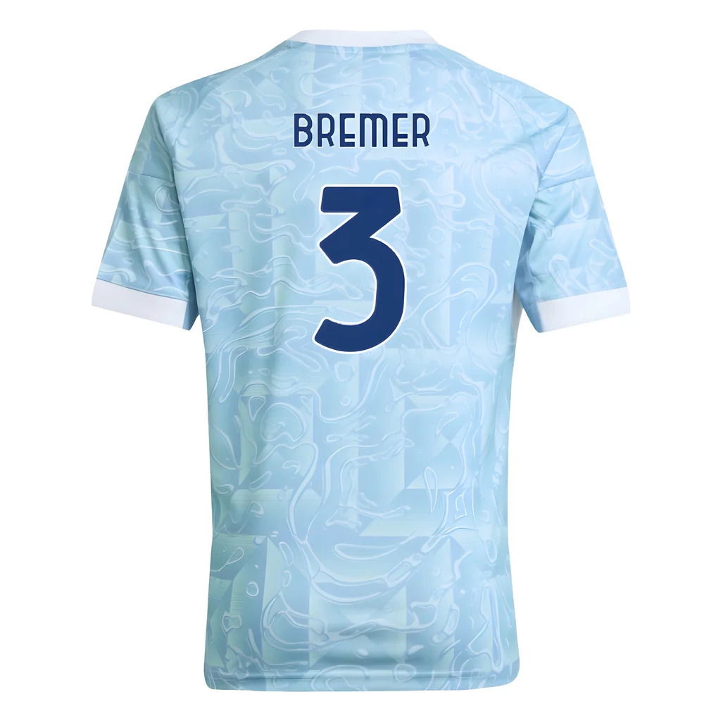 2025-2026 Juventus Away Shirt (Kids) (Bremer 3)
