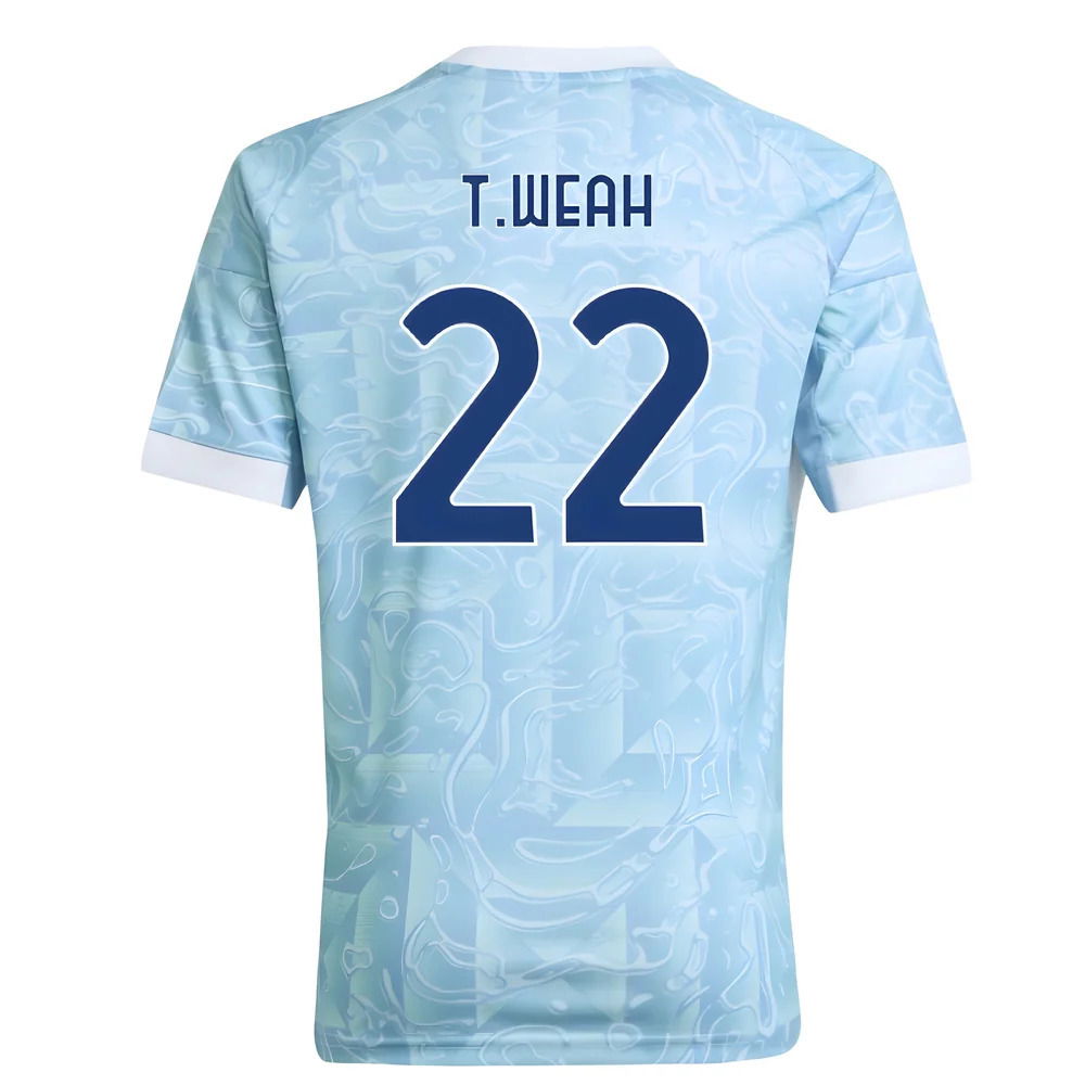 2025-2026 Juventus Away Shirt (Kids) (T.Weah 22)