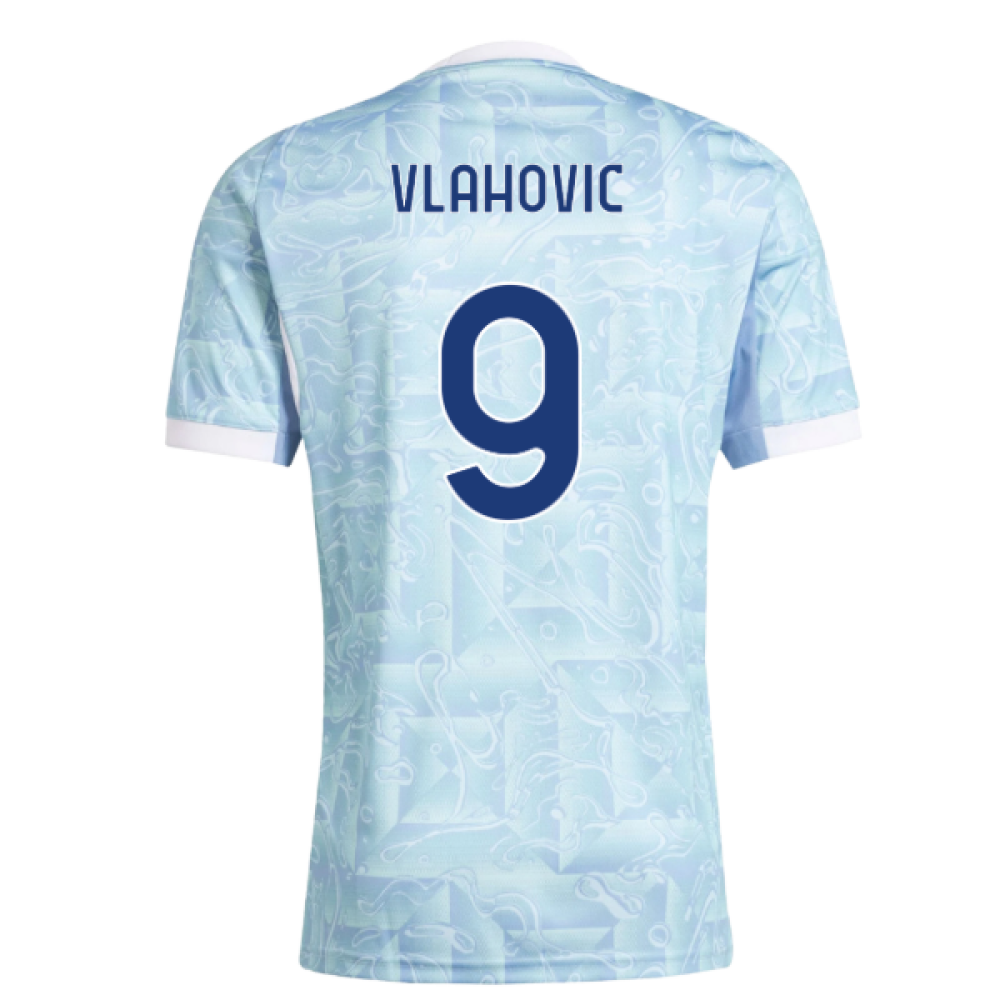 2025-2026 Juventus Away Shirt (Vlahovic 9)