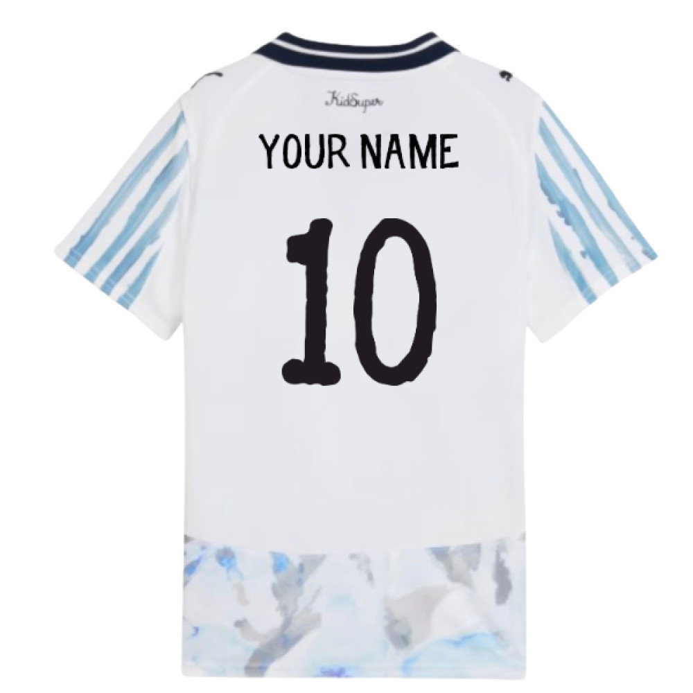 2025-2026 KIDSUPER x CF Monterrey CWC Shirt (White) - Kids (Your Name)