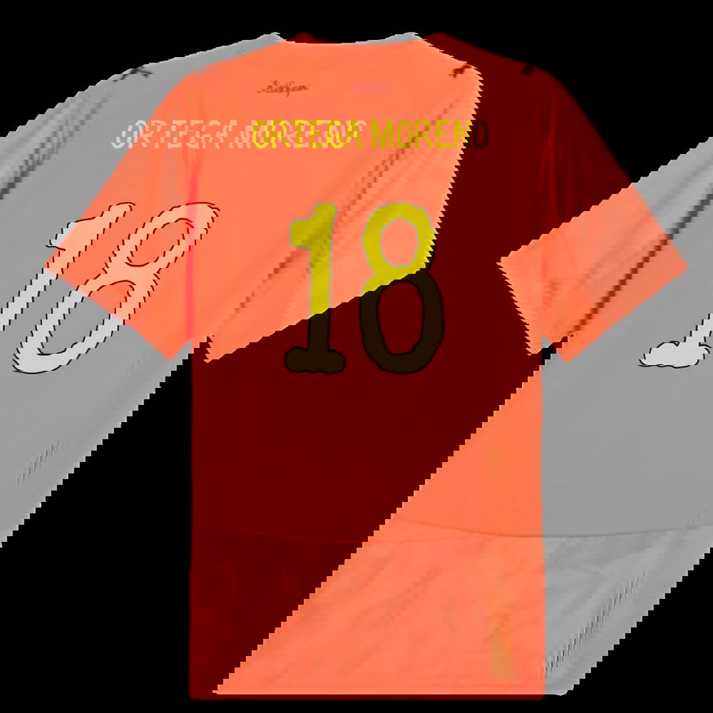 2025-2026 KIDSUPER x Manchester City CWC Shirt (Neon Sun) (Ortega Moreno 18)