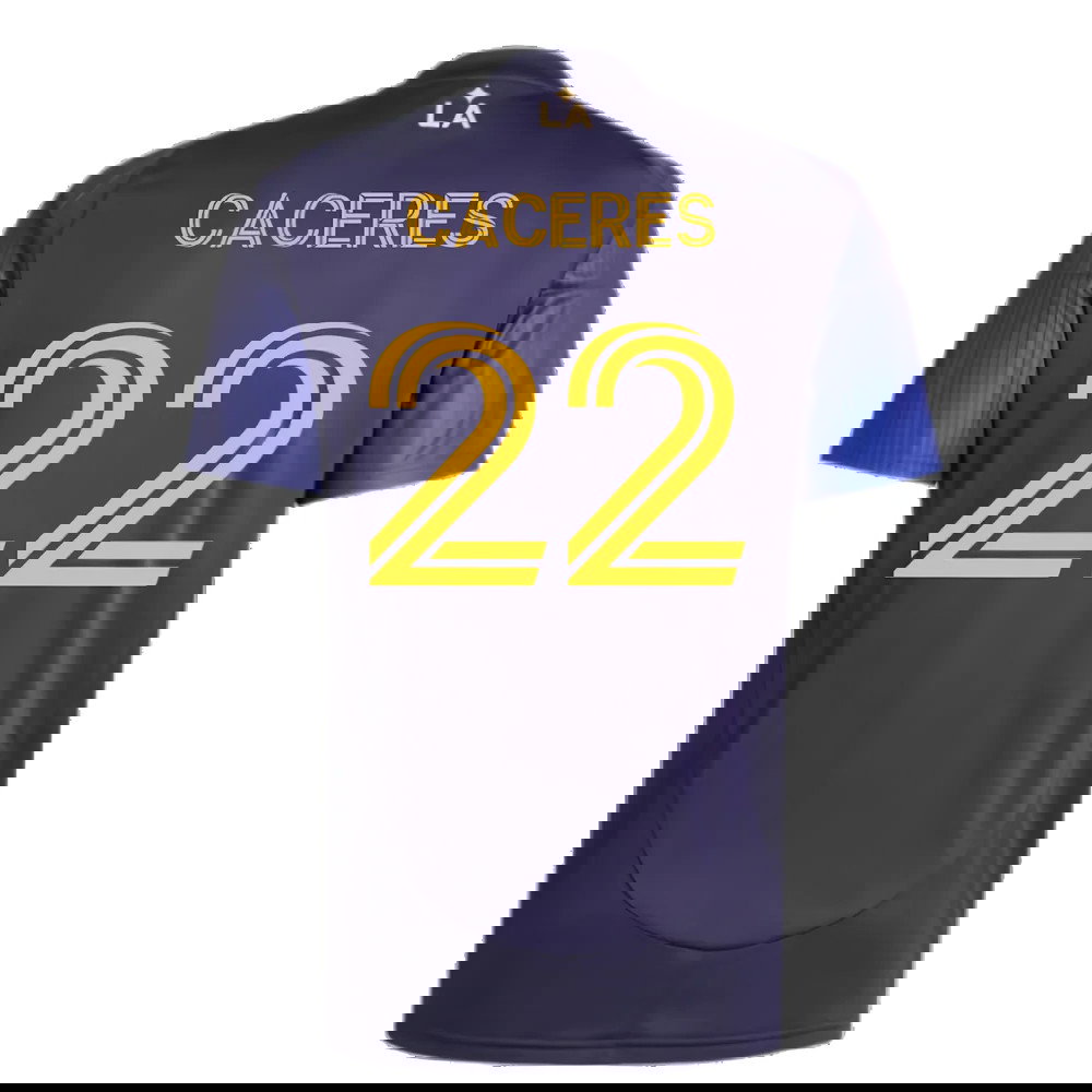 2025-2026 LA Galaxy Away Shirt (CACERES 22)