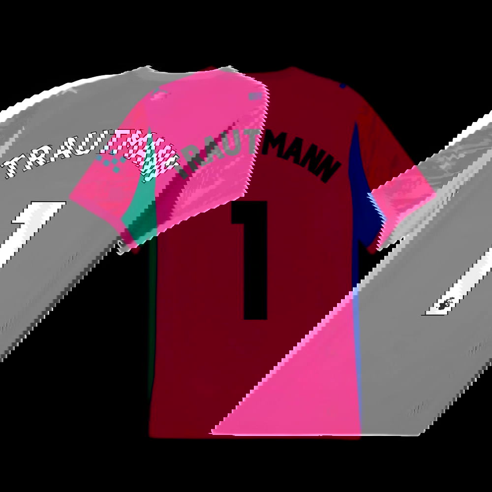 2025-2026 Man City Goalkeeper Home Shirt (Pink) (Trautmann 1)