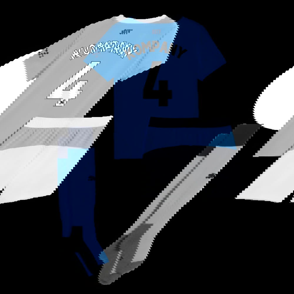 2025-2026 Man City Home Mini Kit (Kompany 4)