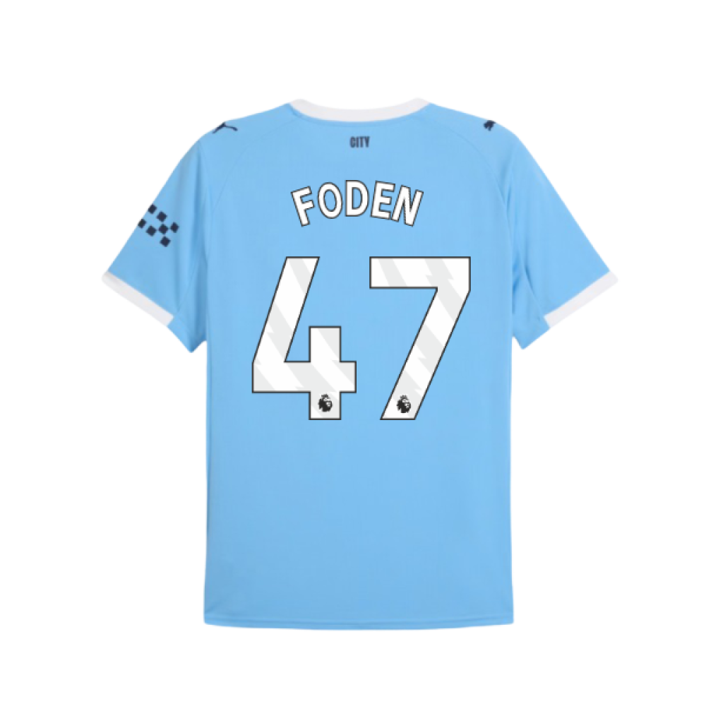 2025-2026 Man City Home Shirt (Foden 47)