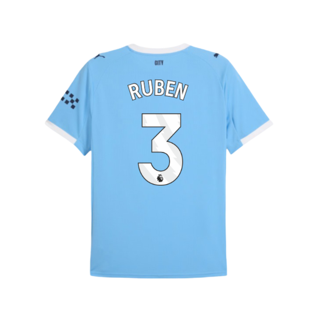 2025-2026 Man City Home Shirt (Ruben 3)