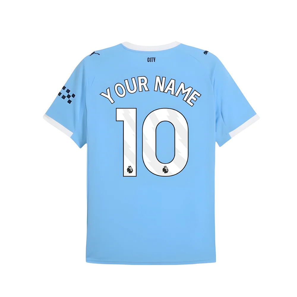 2025-2026 Man City Home Shirt (Your Name)