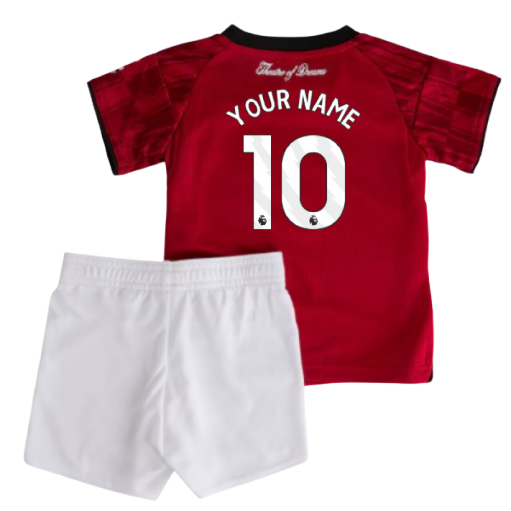 2025-2026 Man Utd Home Baby Kit (Your Name)