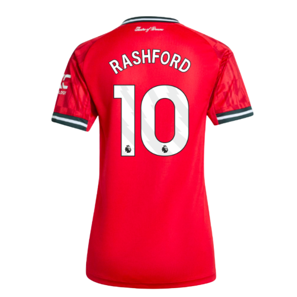 2025-2026 Man Utd Home Shirt (Womens) (Rashford 10)