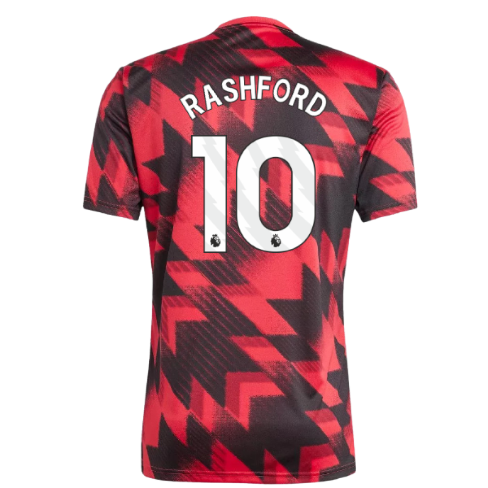 2025-2026 Man Utd Pre-Match Shirt (Red) (Rashford 10)