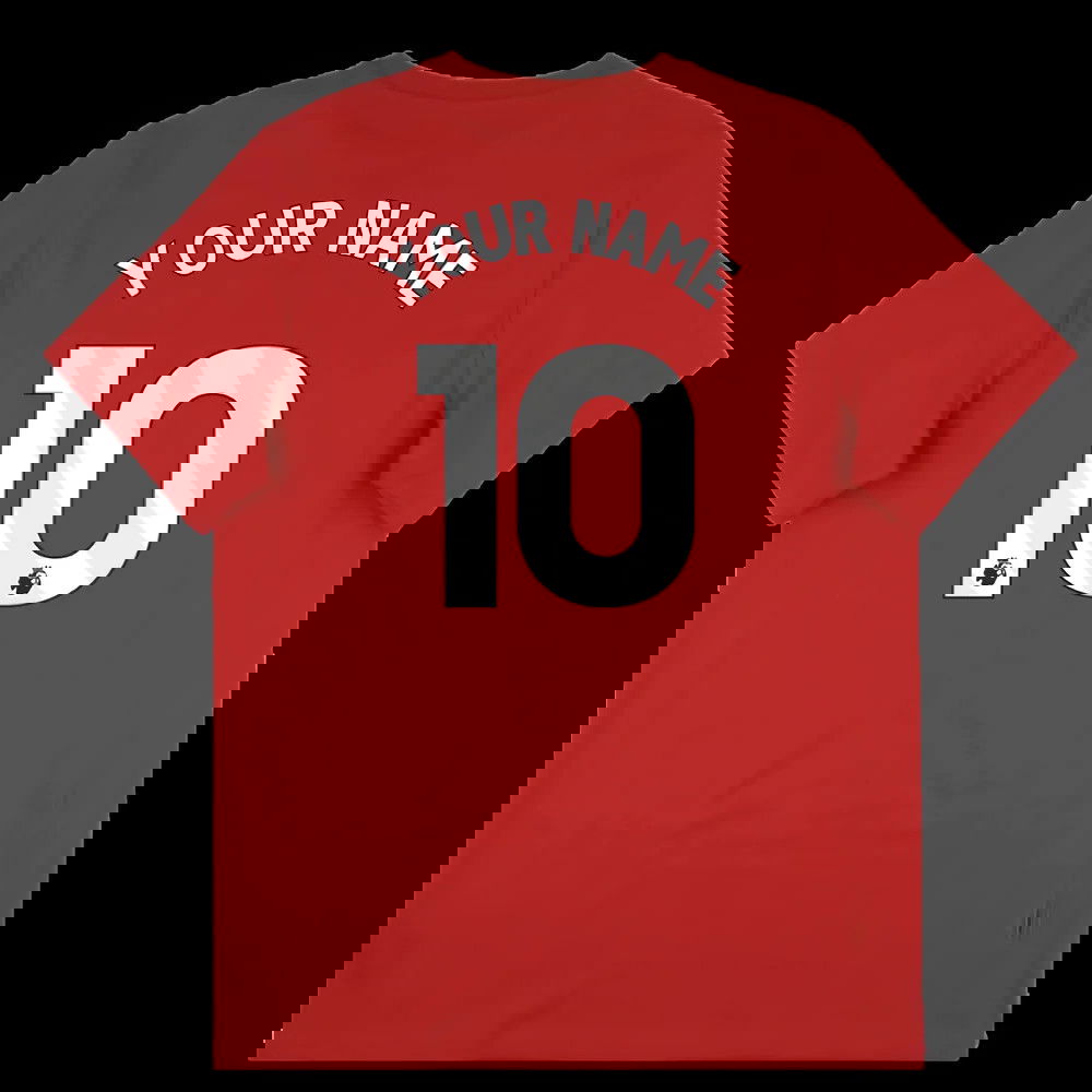 2025-2026 Man Utd Seasonal Graphic Tee (Red) (Your Name)