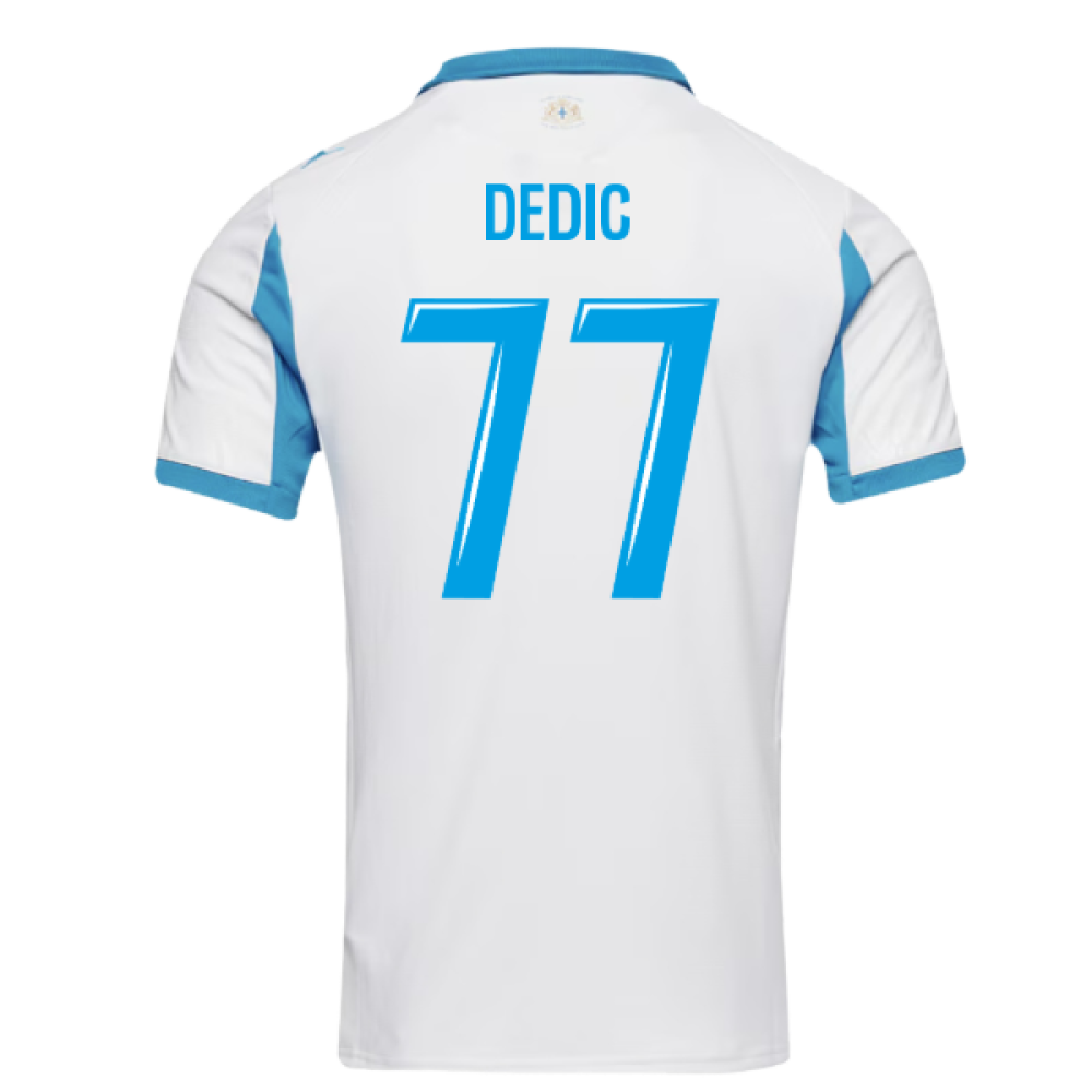 2025-2026 Marseille Home Shirt (Dedic 77)