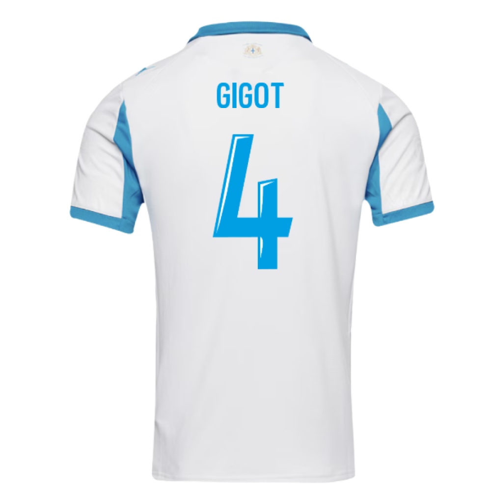 2025-2026 Marseille Home Shirt (Gigot 4)