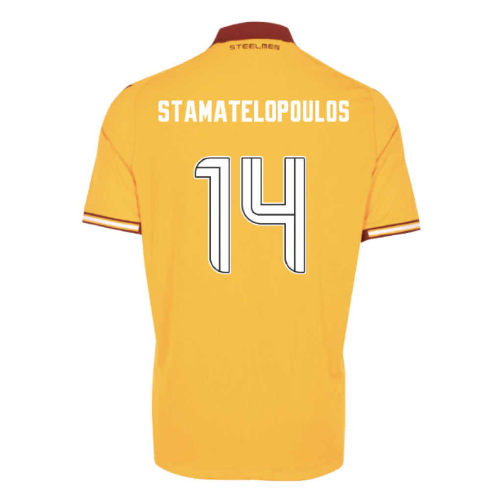 2025-2026 Motherwell Home Shirt (Stamatelopoulos 14)