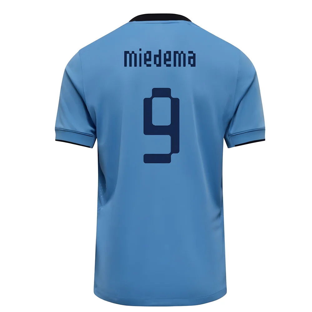 2025-2026 Netherlands Womens Team Away Shirt (Kids) (Miedema 9)