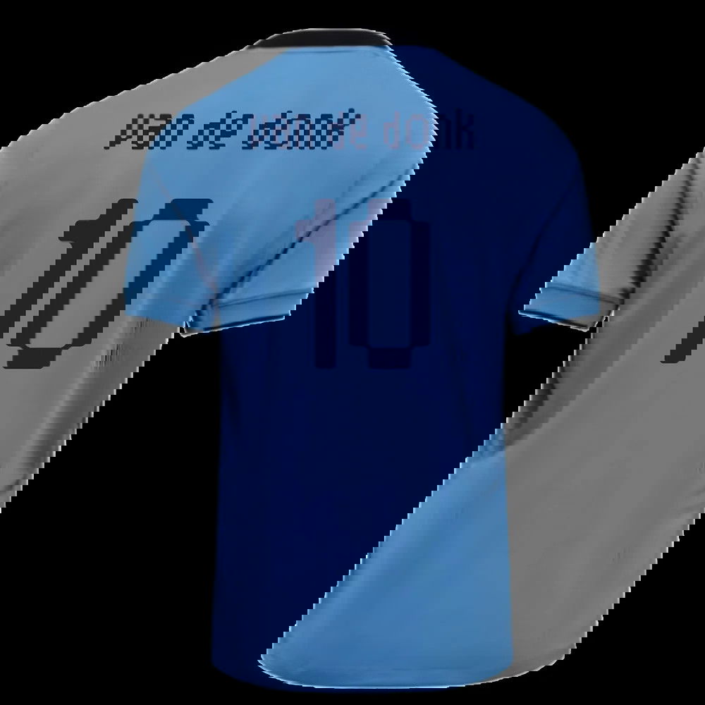 2025-2026 Netherlands Womens Team Away Shirt (Kids) (Van De Donk 10)