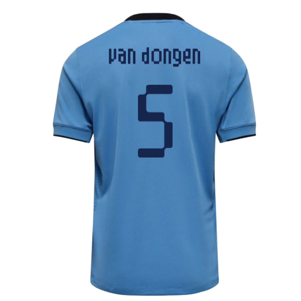 2025-2026 Netherlands Womens Team Away Shirt (Kids) (Van Dongen 5)