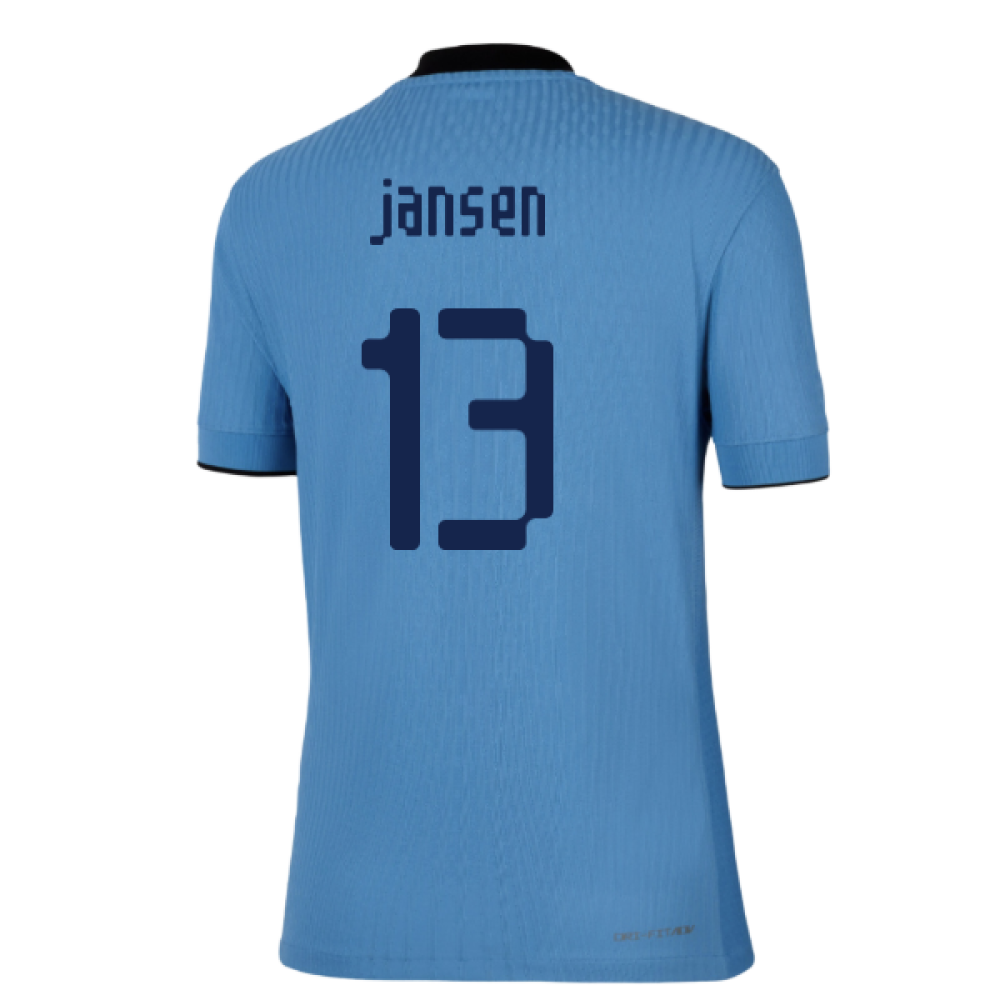2025-2026 Netherlands Womens Team Away Shirt (Ladies) (Jansen 13)