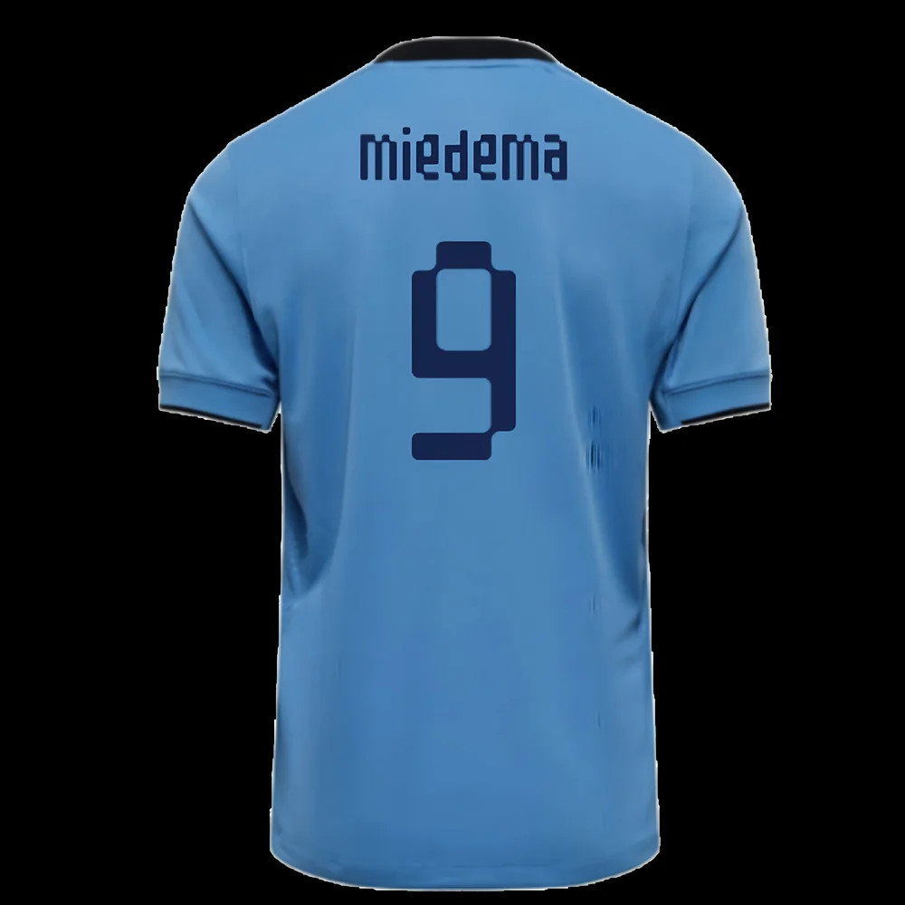 2025-2026 Netherlands Womens Team Away Shirt (Unisex) (Miedema 9)