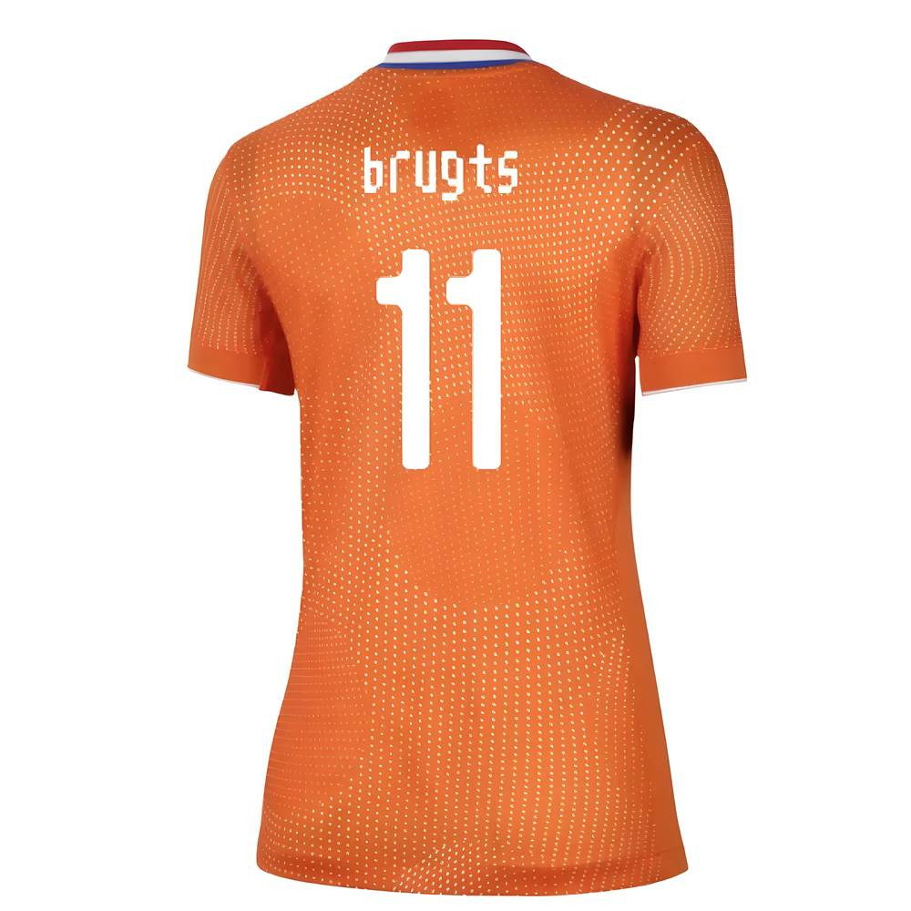 2025-2026 Netherlands Womens Team Home Shirt (Ladies) (Brugts 11)
