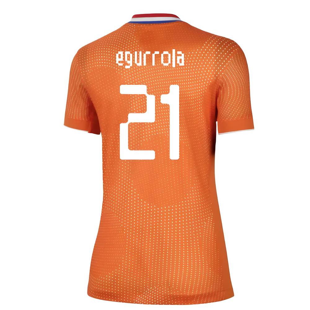 2025-2026 Netherlands Womens Team Home Shirt (Ladies) (Egurrola 21)