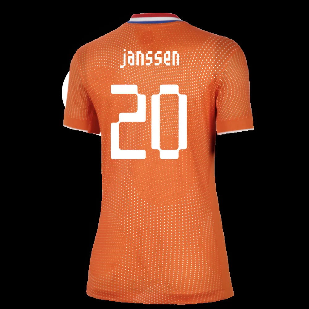 2025-2026 Netherlands Womens Team Home Shirt (Ladies) (Janssen 20)