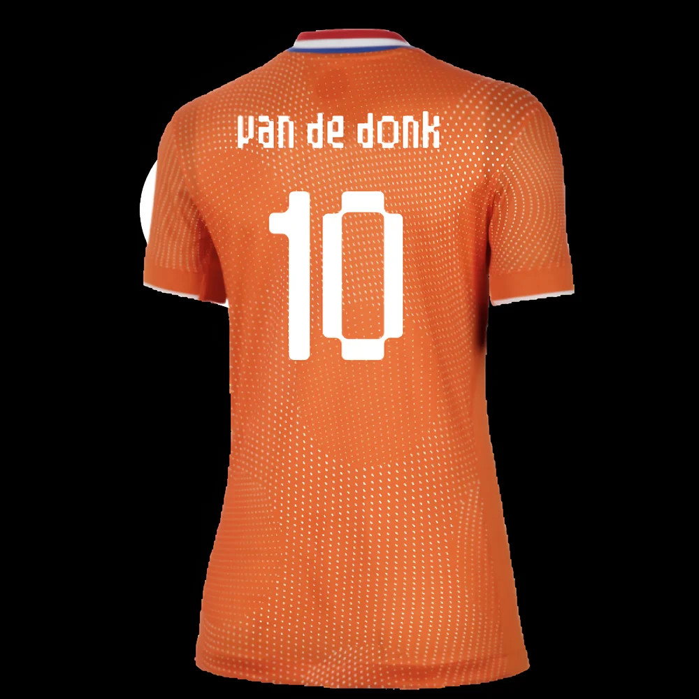 2025-2026 Netherlands Womens Team Home Shirt (Ladies) (Van De Donk 10)