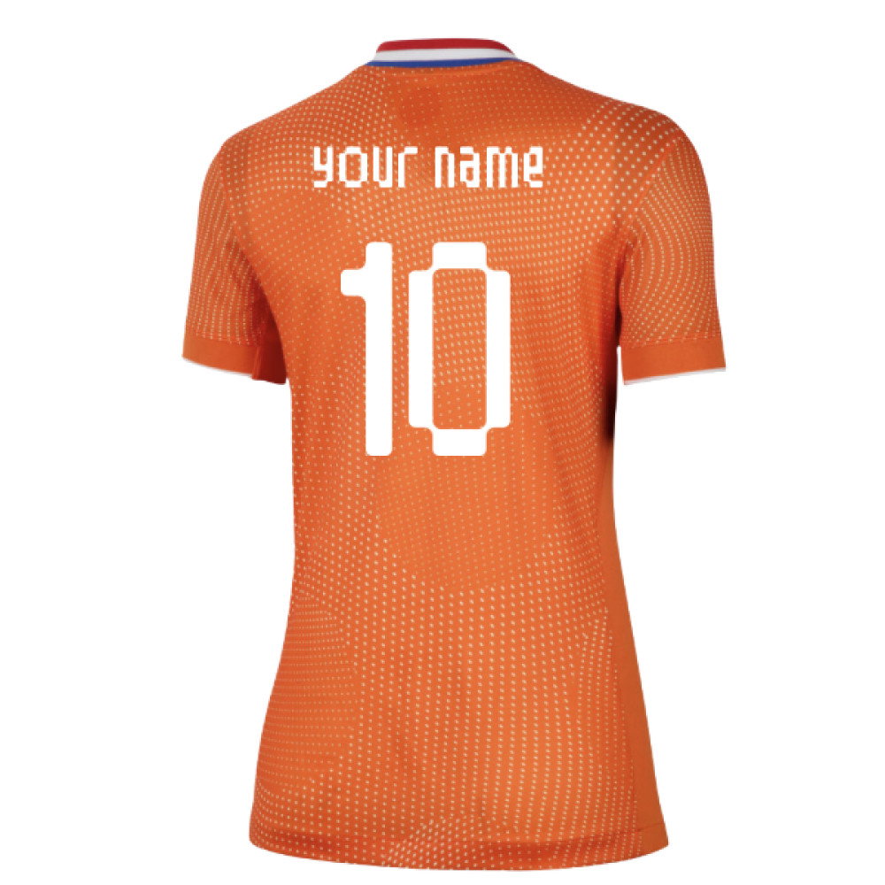2025-2026 Netherlands Womens Team Home Shirt (Ladies) (Your Name)