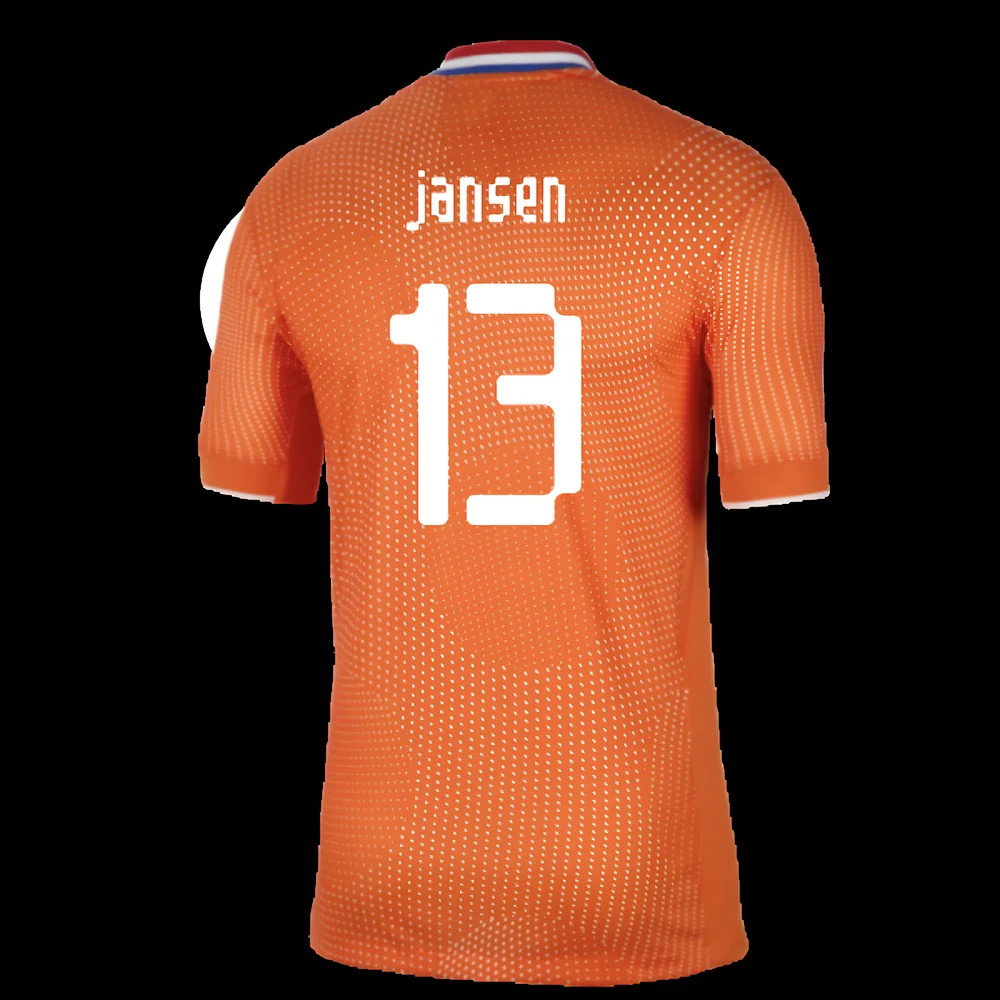 2025-2026 Netherlands Womens Team Home Shirt (Unisex) (Jansen 13)