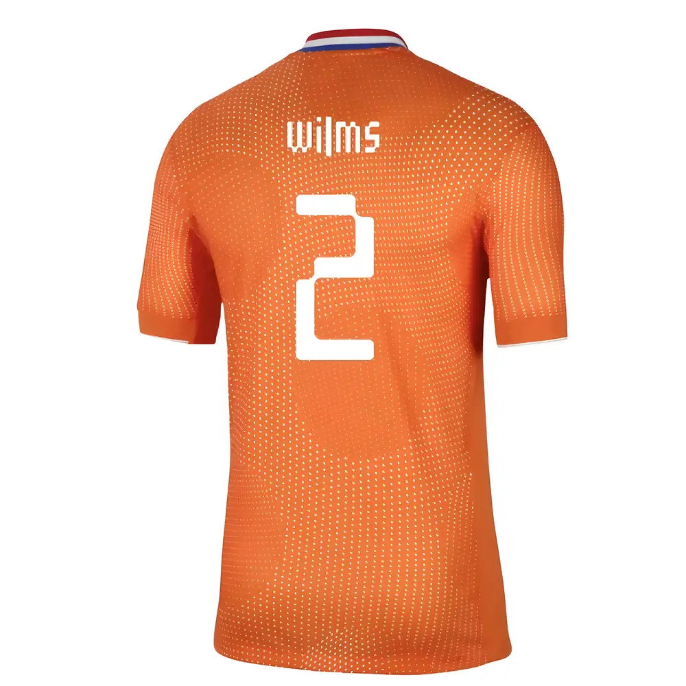 2025-2026 Netherlands Womens Team Home Shirt (Unisex) (Wilms 2)