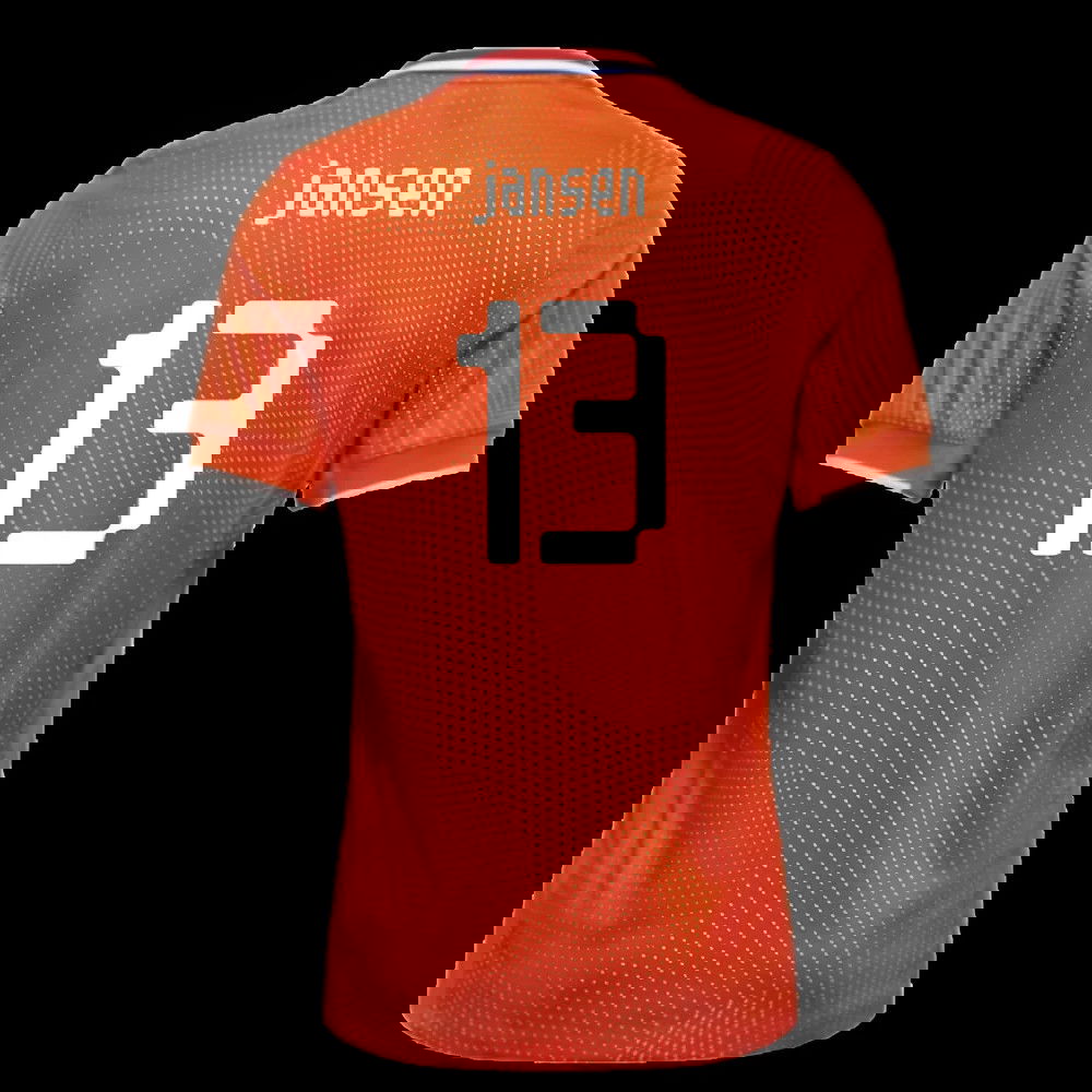2025-2026 Netherlands Womens Team Shirt (Kids) (Jansen 13)
