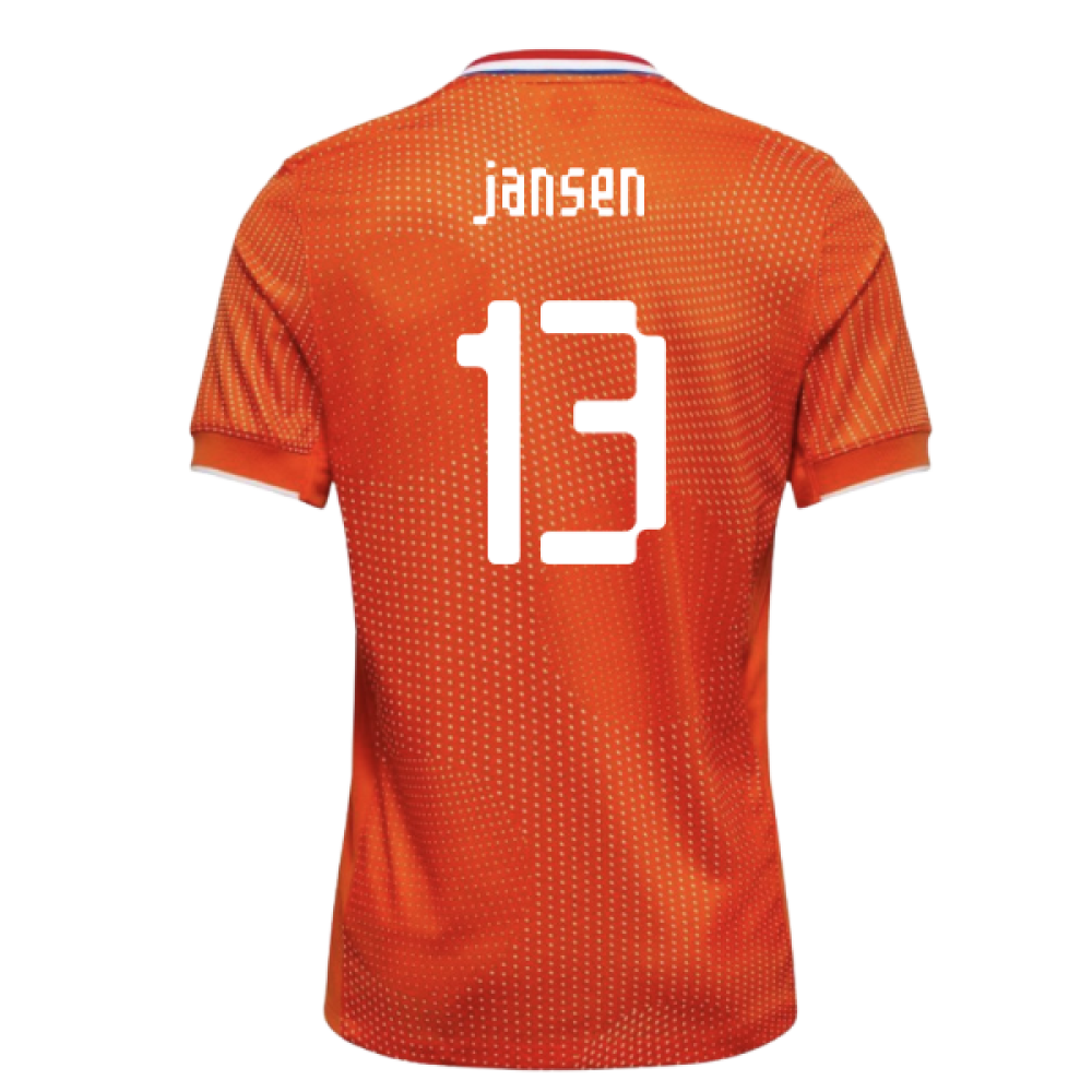 2025-2026 Netherlands Womens Team Shirt (Kids) (Jansen 13)