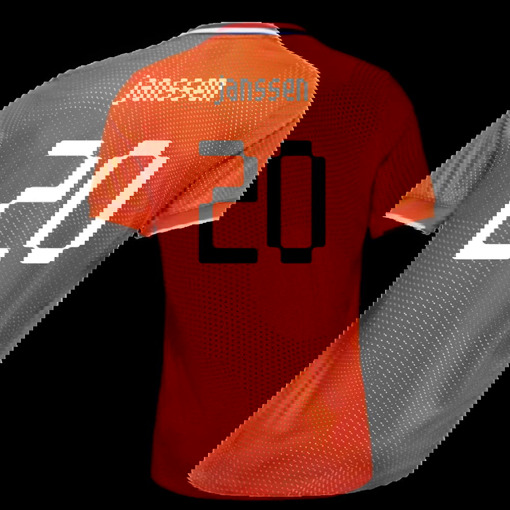 2025-2026 Netherlands Womens Team Shirt (Kids) (Janssen 20)