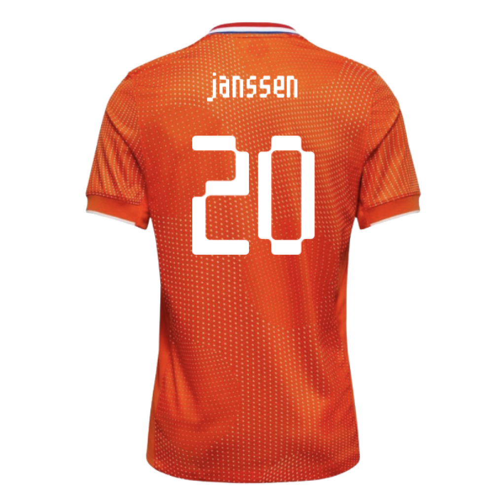 2025-2026 Netherlands Womens Team Shirt (Kids) (Janssen 20)
