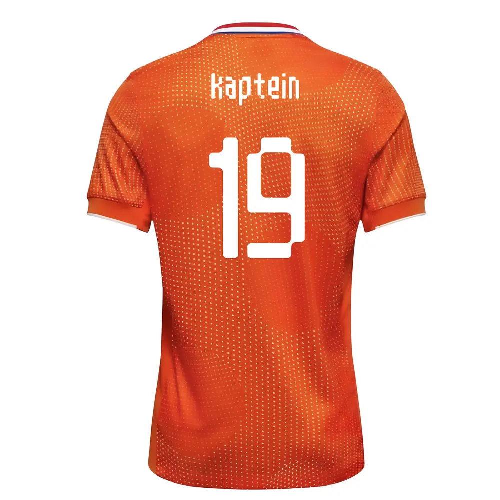 2025-2026 Netherlands Womens Team Shirt (Kids) (Kaptein 19)