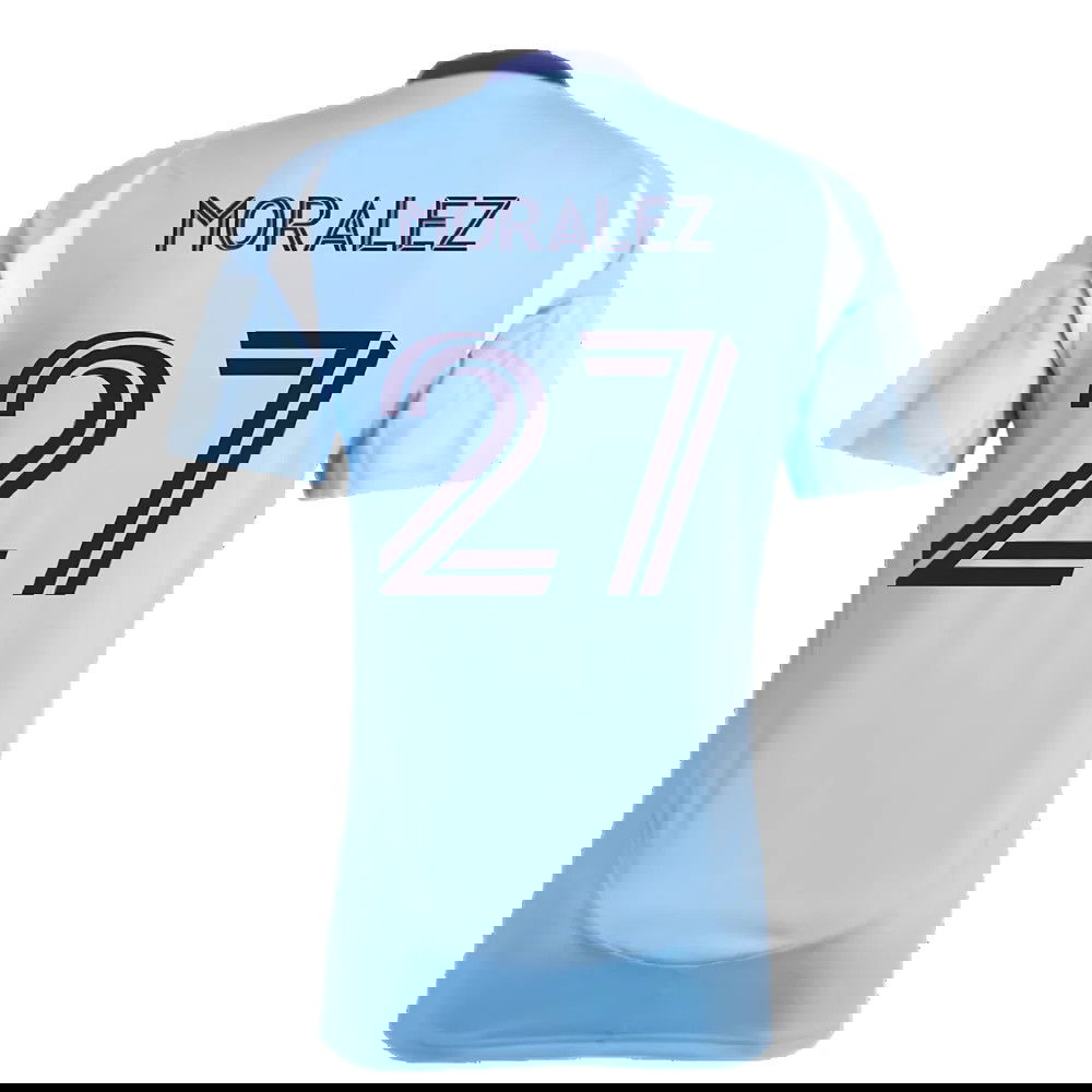 2025-2026 New York City Home Shirt (Moralez 27)