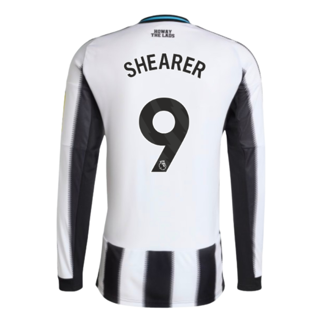 2025-2026 Newcastle Long Sleeve Home Shirt (Shearer 9)