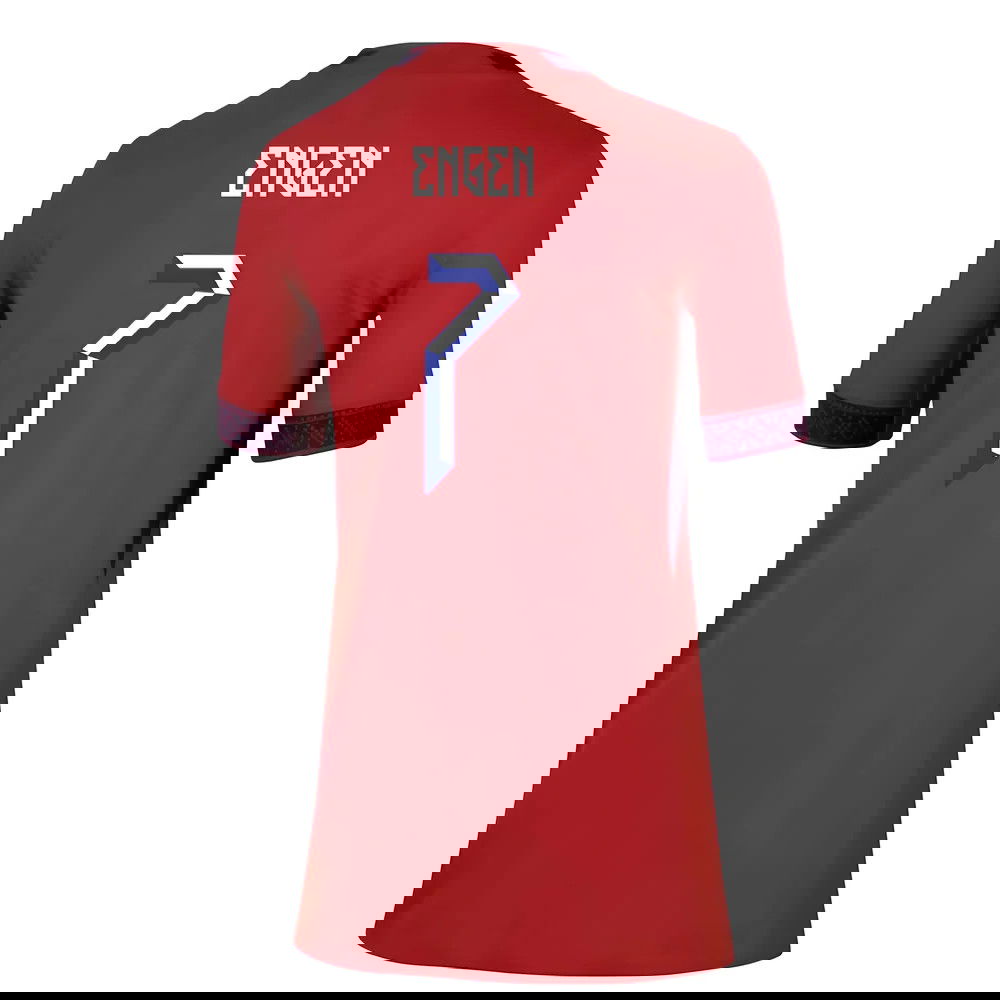 2025-2026 Norway Womens Team Home Shirt (Kids) (Engen 7)