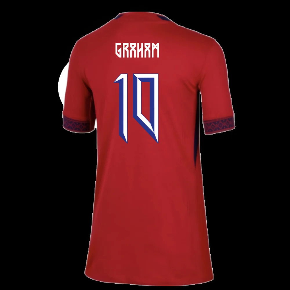 2025-2026 Norway Womens Team Home Shirt (Kids) (Graham 10)