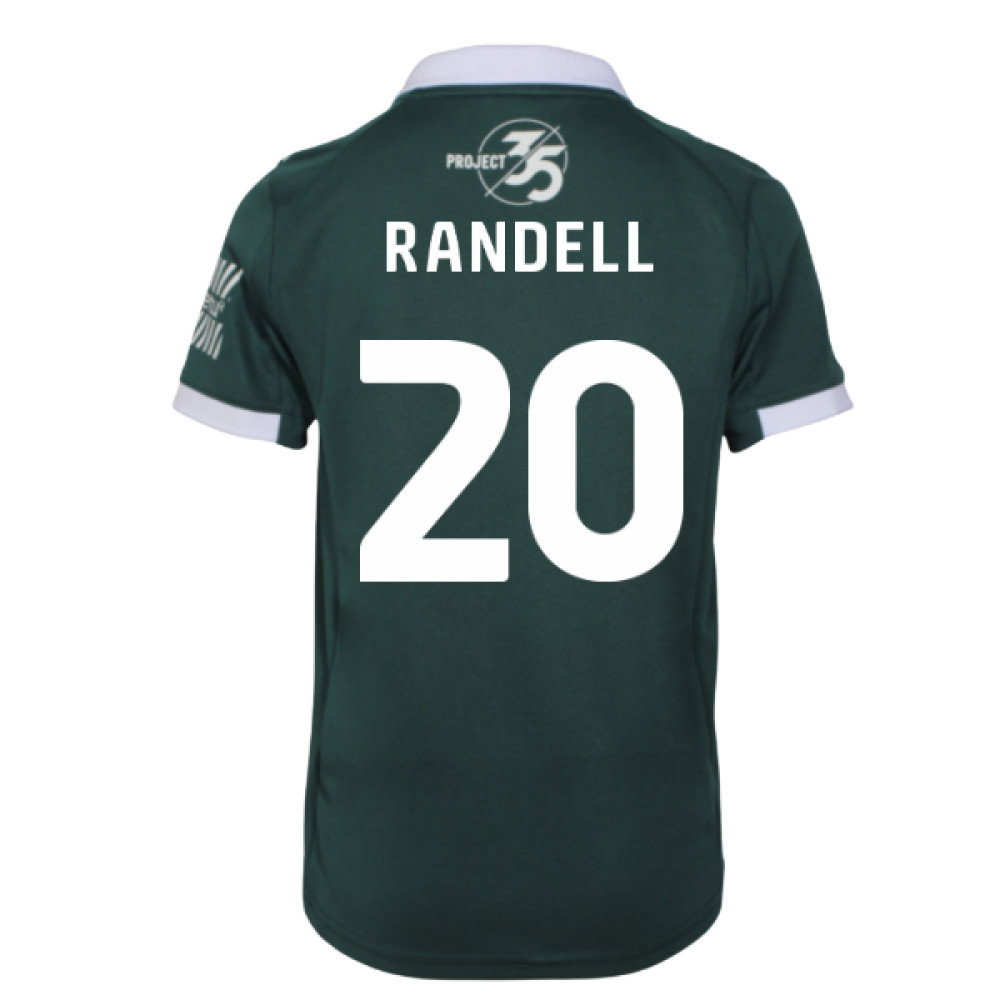 2025-2026 Plymouth Argyle Home Shirt (Kids) (Randell 20)