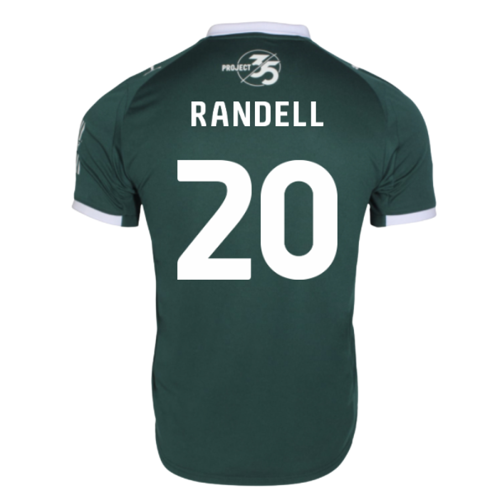 2025-2026 Plymouth Argyle Home Shirt (Randell 20)