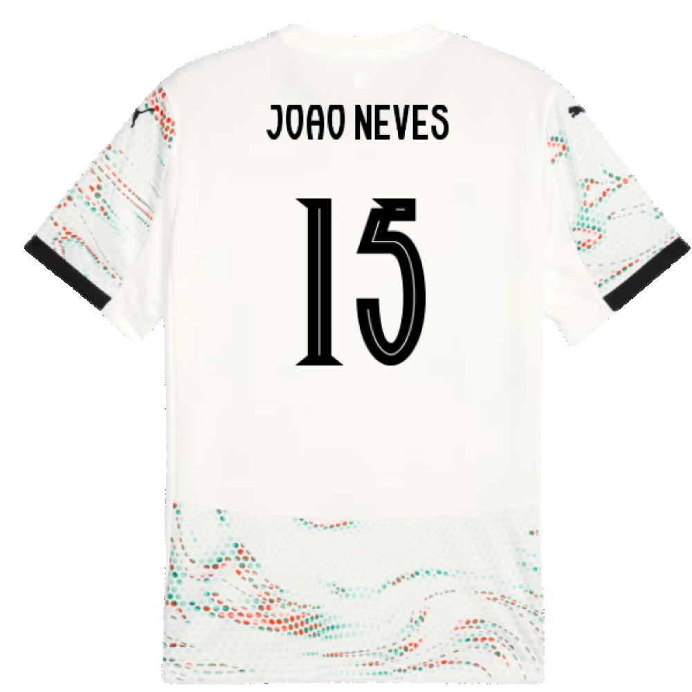 2025-2026 Portugal Away Shirt (Joao Neves 15)