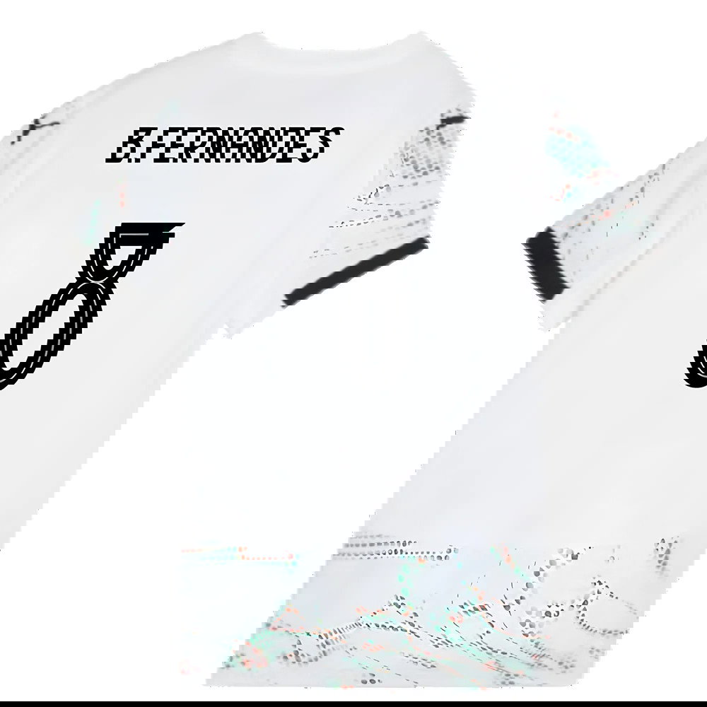 2025-2026 Portugal Away Shirt (Womens) (B.Fernandes 8)