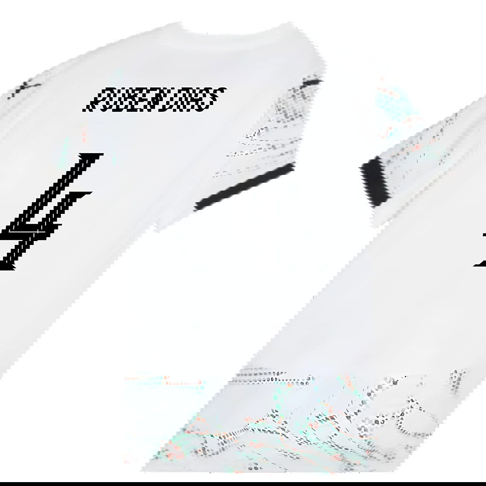 2025-2026 Portugal Away Shirt (Womens) (Ruben Dias 4)