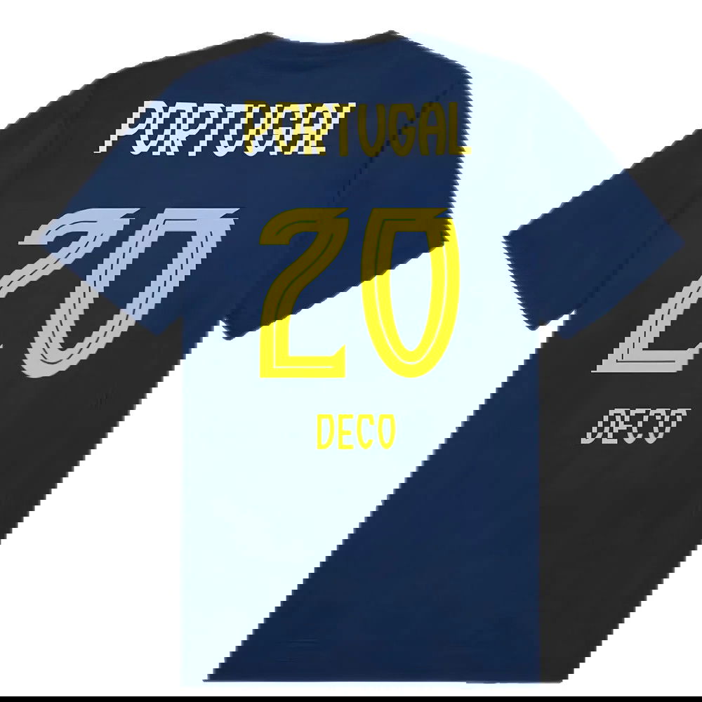 2025-2026 Portugal Casuals Tee (Persian Blue) (Deco 20)