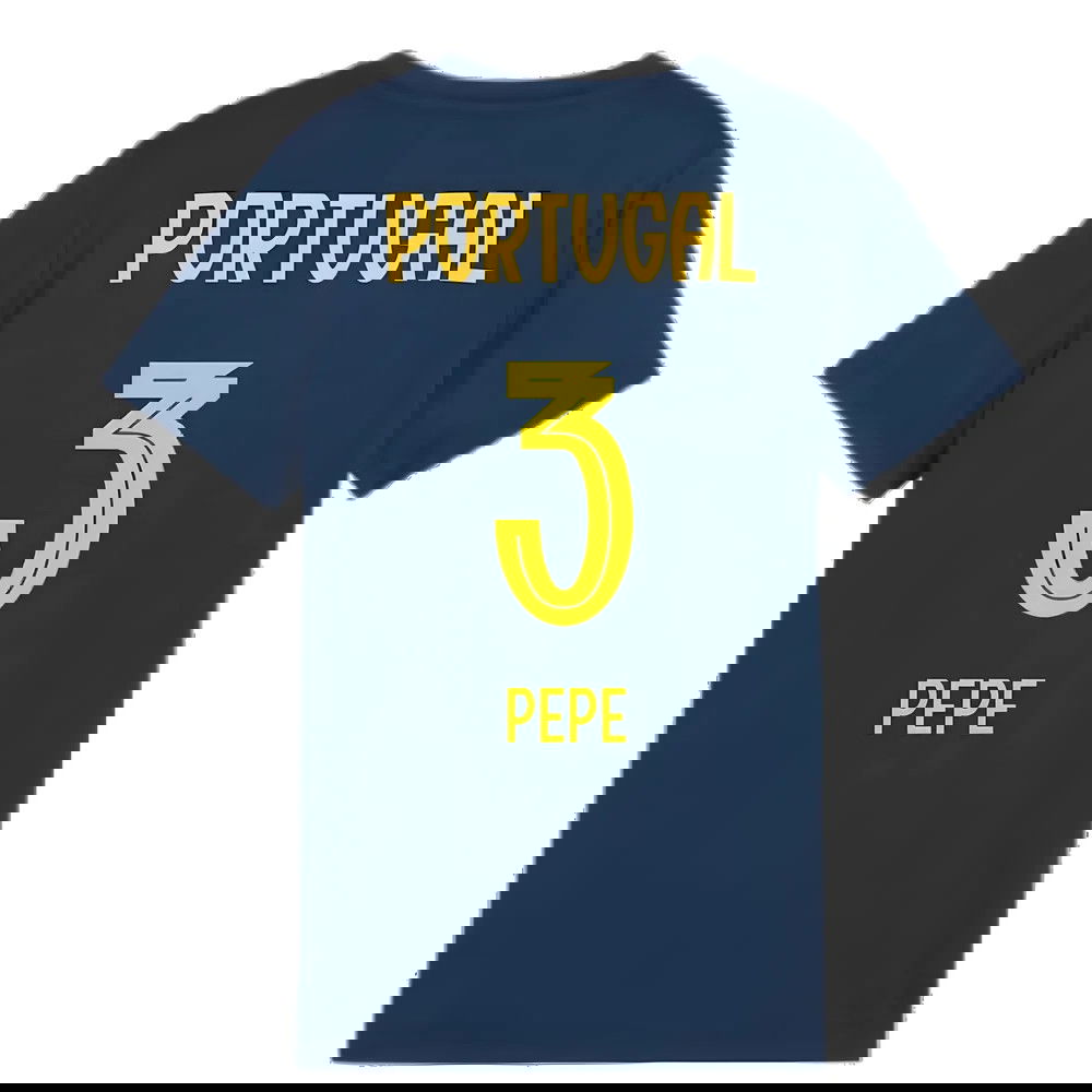 2025-2026 Portugal Casuals Tee (Persian Blue) - Kids (Pepe 3)